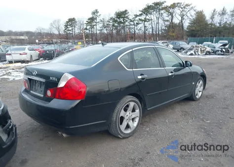 2006 Infiniti M35X z USA, uszkodzony, nr VIN JNKAY01F46M252270